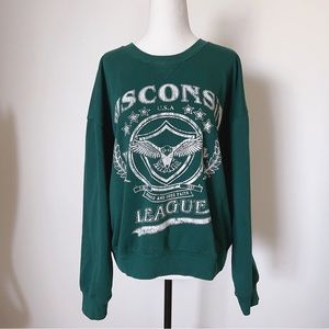 H&M green fleeced hoodie, super comfy. 95%new condition.